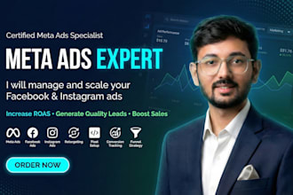 be your meta and google ads performance marketing expert