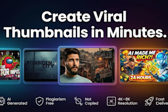 design high CTR youtube thumbnails using ai tools