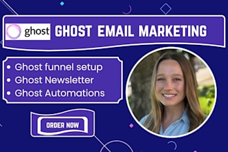 build ghost newsletter system ghost email campaign ghost subscriber funnel