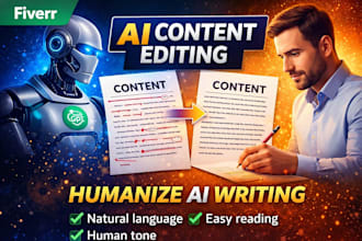 edit ai content and make it humanize