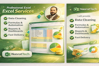 create professional excel spreadsheets and formulas