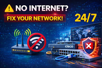 fix network, router, dns, and wifi internet connectivity issues