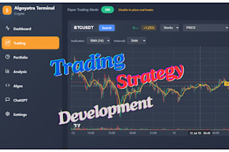 develop tools for stock and forex analysis  and dashboards