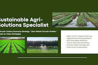 provide circular carbon and water smart agri research
