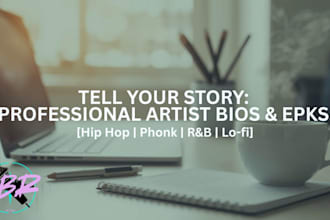 write a professional artist bio or press release