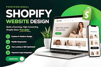 build, and customize a professional shopify store