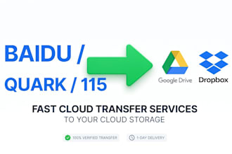transfer chinese cloud files to google drive