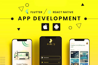 do mobile app development ios android app ai app as flutter developer