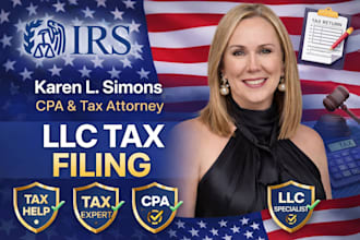 prepare and file federal and state tax returns for your llc