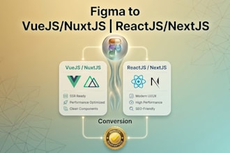convert figma to pixel perfect react, nextjs, vue apps