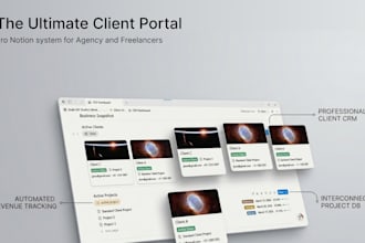 design a complete notion agency operating system