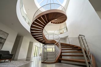 design your dream staircase in 3d, spiral stairs handrails