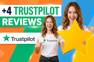 instantly gain 4 trustpilot reviews fast