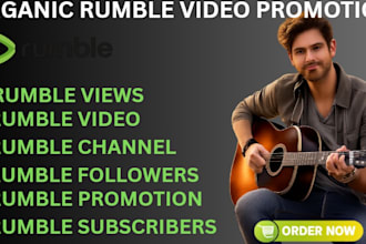 promote and grow your rumble channel