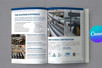 design industrial equipment catalog hvac brochure and technical product sheet