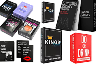 design party card game design drinking card game design, card game rule book