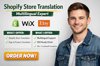translate shopify store multilingual localize products pages theme language