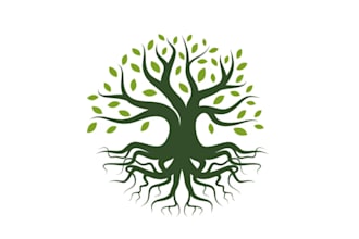 do modern tree logo design