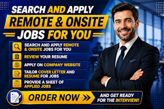 search and apply remote and onsite jobs for you