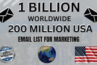 send 790 million bulk emails, email blast and email marketing campaign to inbox
