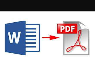 convert word to pdf or pdf to word professionally