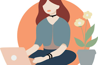 create clean flat vector illustration or icon