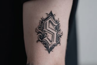 custom handwritten logo design inspired by stussy style