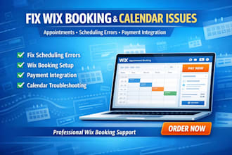 fix wix booking calendar appointment issues scheduling error payment integration