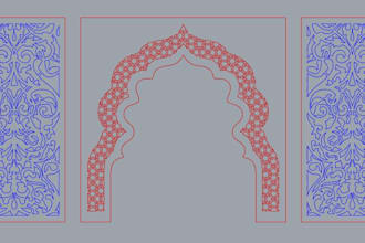 create premium cnc laser cut files, islamic calligraphy