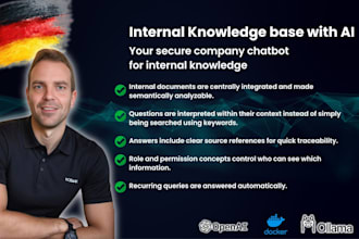 build a secure enterprise ai knowledge base chatbot with rag system