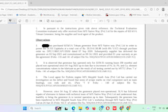 prepare engineering technical evaluation reports