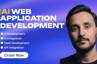 build ai website, ai saas website, ai integration and ai agent