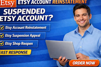 reinstate etsy account suspension reopen etsy shop appeal letter