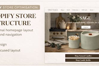 organise and optimise your shopify store backend and product structure