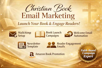 mailchimp email marketing for christian authors and book launches