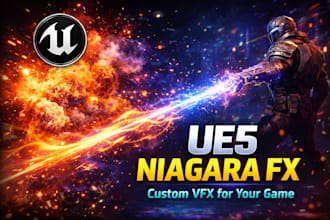 create stunning vfx and niagara fx systems for your unreal engine game