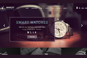 design jewelry shopify store jewelry website wristwatch store necklace earrings
