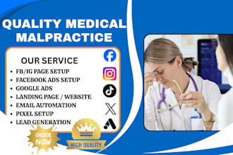 generate medical malpractice leads healthcare attorney leads hospital negligence