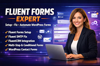 automate fluent forms fluent SMTP jetform contact form fluent crm