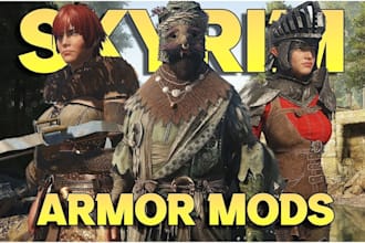 design skyrim or fallout mods, weapons, quests, armor or items
