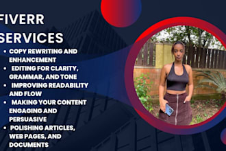 rewrite, polish, and improve your content to make it shine