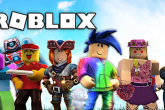 create full roblox game, roblox development, roblox game