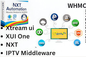 build your nxt, xui one panel ,xtreamui with whmcs automation