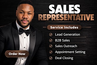 be your sales closer salesperson sales representative for high ticket sales deal
