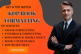 format your amazon KDP ebook and paperback professionally