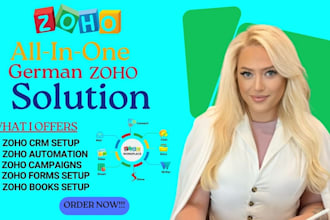 build and automate german zoho CRM, creator and zoho tools