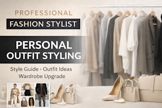 be your professional fashion stylist and create a personalized outfit style