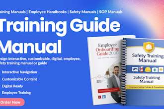 design interactive, customizable, digital, employee, safety training manual