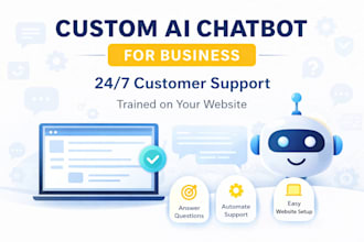 create an ai chatbot trained on your website