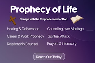 give you a personalized prophetic word, prophecy over marriages, relationships
